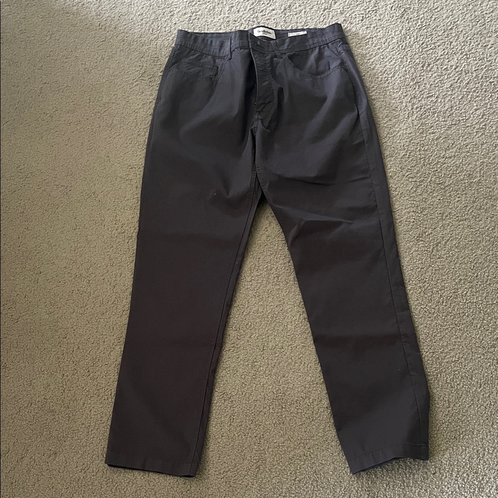 Men's Classic Straight Fit Pants - Black